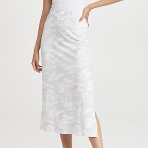 Z Supply Revolve Alco Camo Knee Length Midi Skirt NWT XS